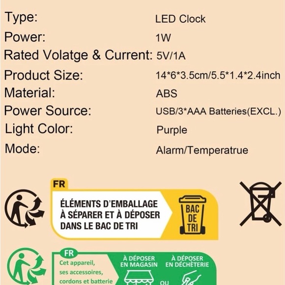 👑NEW Digital Clock! - Picture 4 of 6